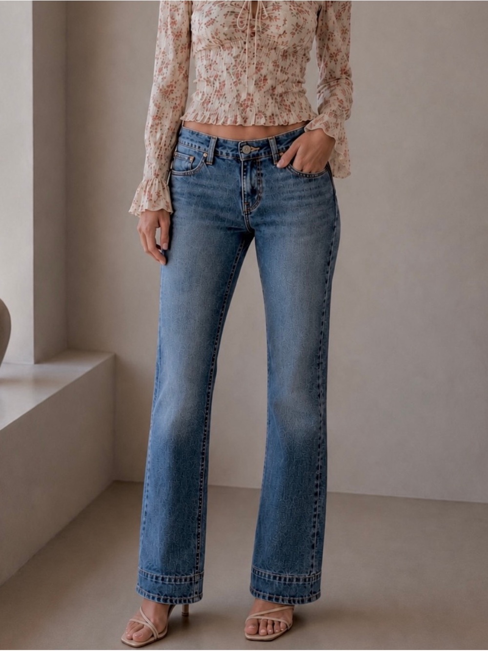 Vintage 2004 LeviStrauss Signature 90s Y2K Stretch Bootcut Jeans